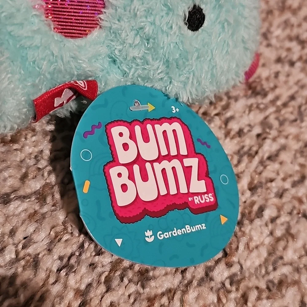 Bum Bumz Rainbow Snail Sullivan Plush 4.5
